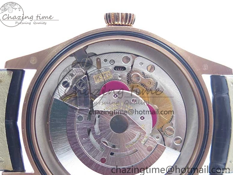 Markers Edition on Date BP Real Stick Cellini Black SA3165 RG 50519 Best Black Maker Dial Strap Leather 0725